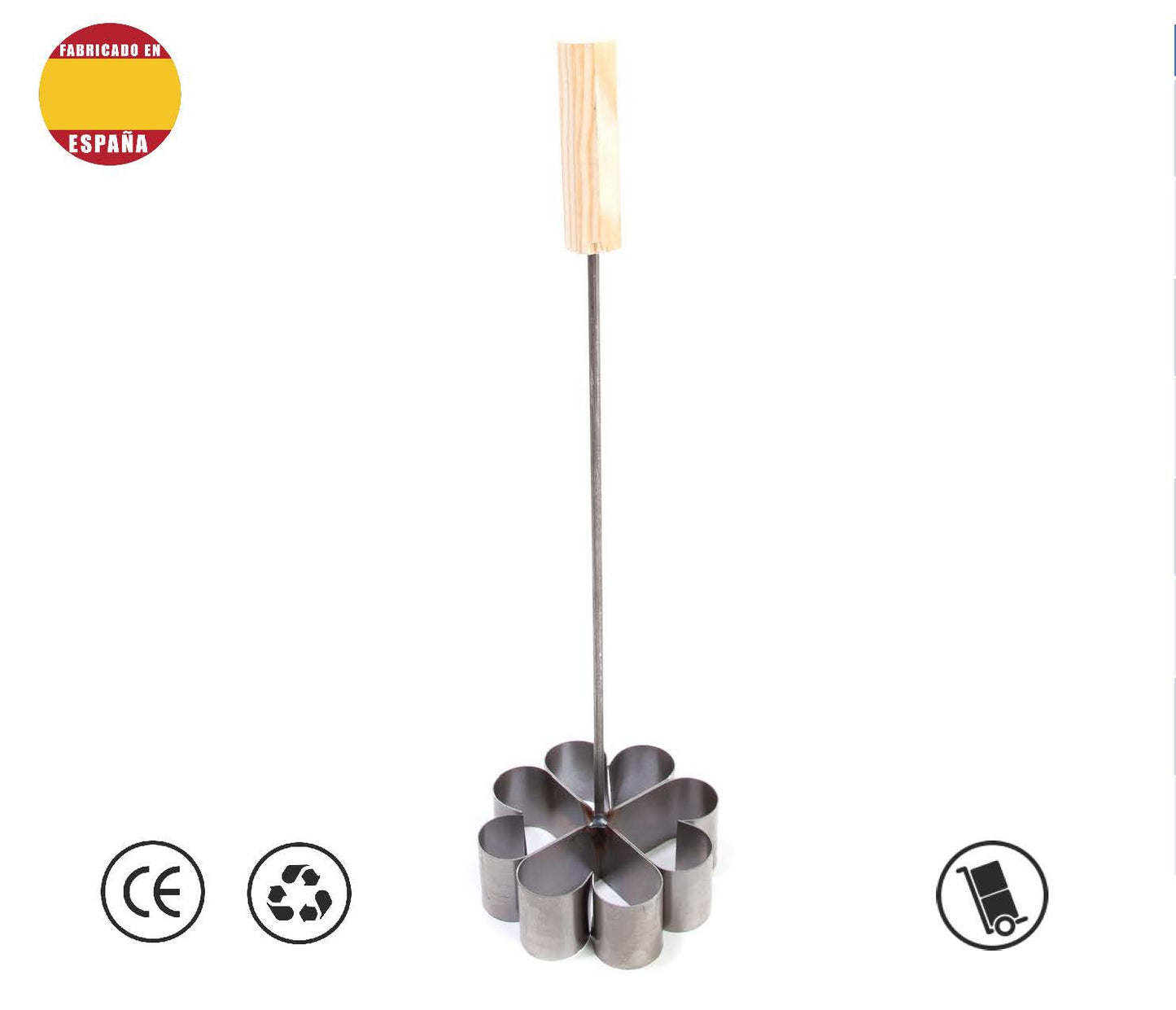 Roseta Forma Flor Dulces