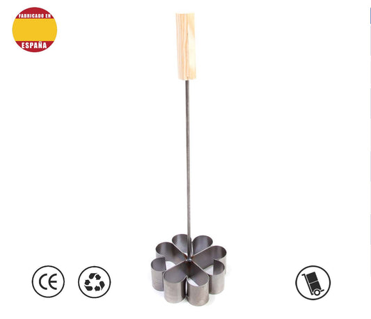 Roseta Forma Flor Dulces